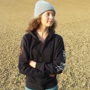 Sweat Capuche Zippé Noir pour Femme